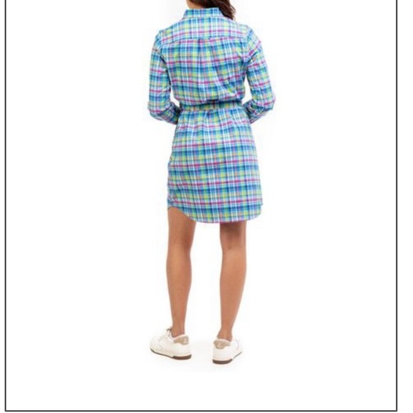 COPY - U.S. Polo assn checkered T-shirt dress - Picture 2 of 7